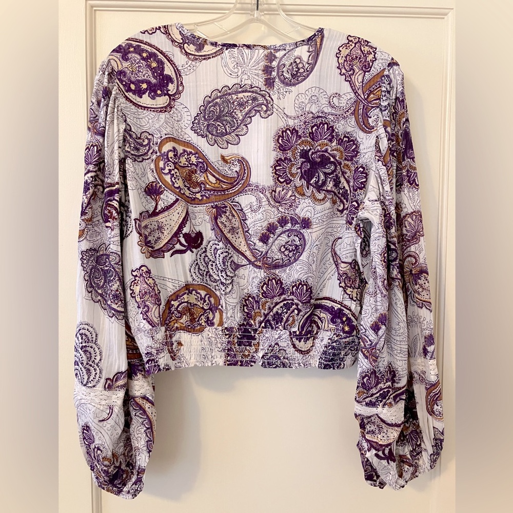 Band of the Free Mirabelle Crop Top L NWT - Picture 6 of 11